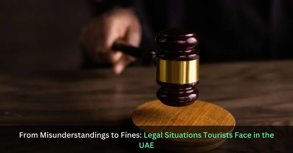 Misunderstandings to Fines - Legal Situations Tourists Face in the UAE