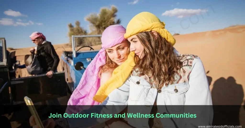 Join Outdoor Fitness and Wellness Communities