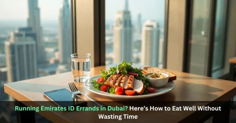 Running Emirates ID Errands in Dubai - Here’s How to Eat Well Without Wasting Time