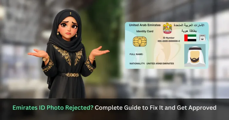 Emirates ID Photo Rejected Complete Guide to Fix Most Common Reasons for Emirates ID Photo Rejection